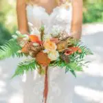 le beau bouquet de la mariée