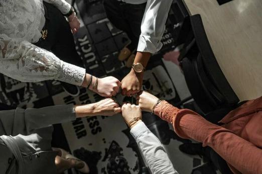 photo de collaborateurs en entreprise -Lyon