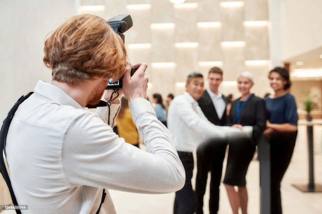 photo de collaborateurs en entreprise