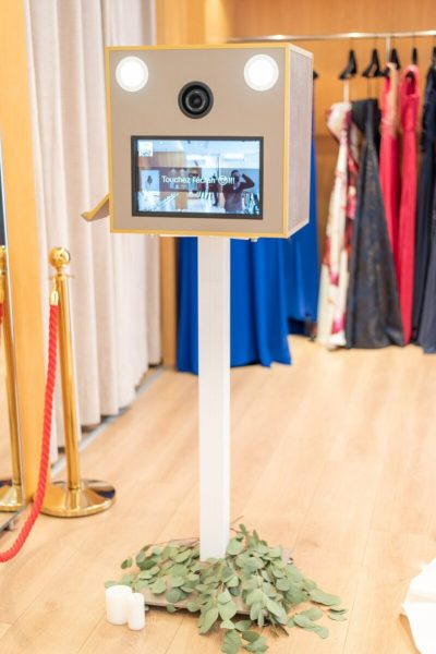 une borne photobooth pour un évènement mariage